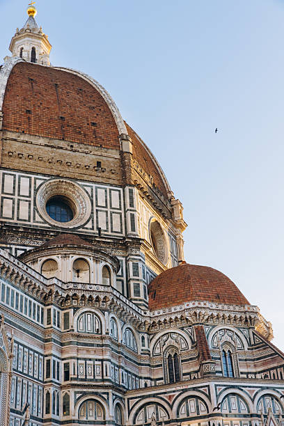 Florence Cathedral dome details, iconic landmark