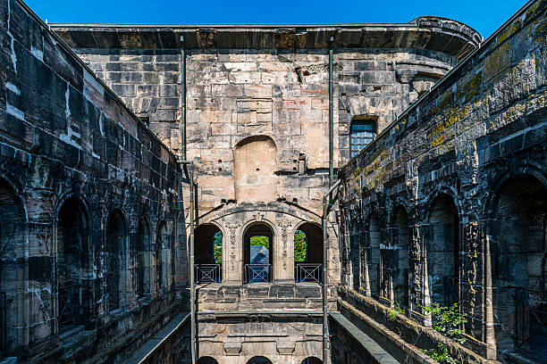 Porta Nigra city gate in Trier. UNESCO World Heritage Site.