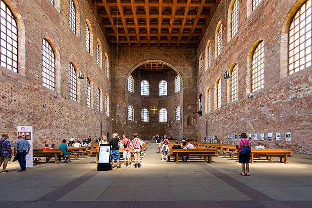 Trier, Deutschland - 10. August 2025: Basilica of Constantine in Trier. UNESCO World Heritage Site.