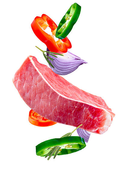 Stir-Fried beef with capsicum.