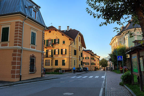 South Tyrol City in the Dolomiti Alps