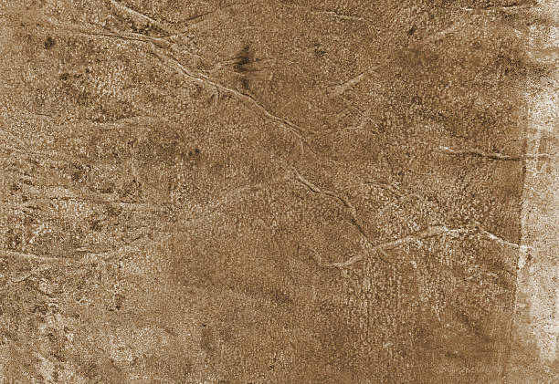 Brown leather texture used as luxury classic Background. Imitation, artificial leather texture background. Abstract