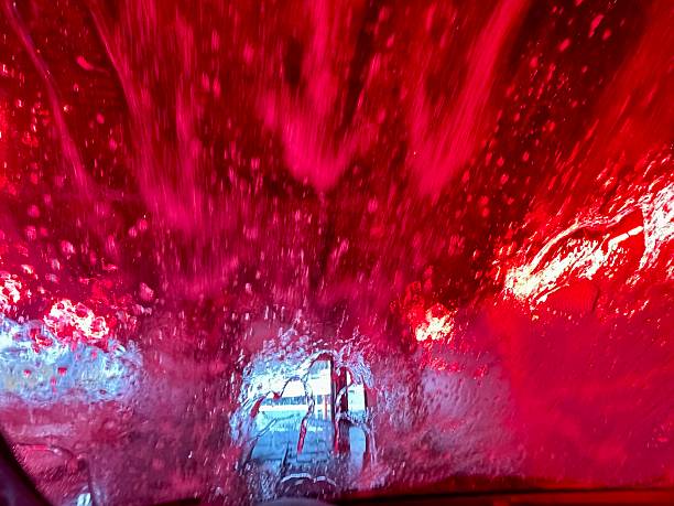 Colorful Carwash Background Abstract Color Image