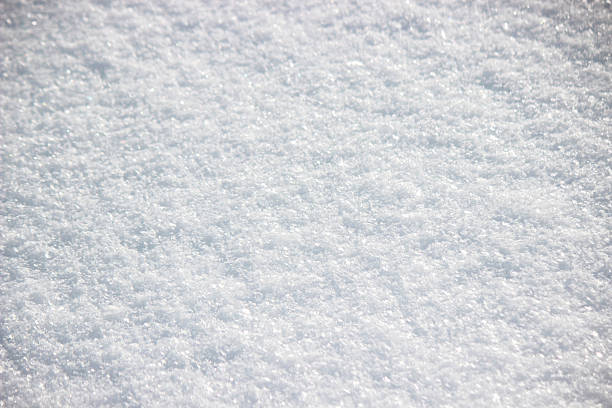 Fresh clean snow texture closeup, winter background with ice crystals.