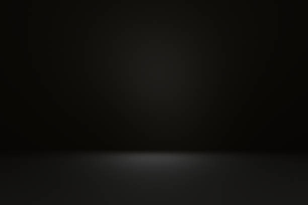 istock Abstract backdrop black background. Minimal empty space. 3D rendering of an illustration 2256395126