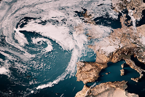 istock Storm Ellen 20060819 Cloud Map Europe 3D Render Neutral 2256396119