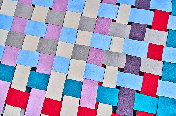 Nylon bag woven textured background