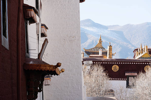 The scenery of Toling Monastery in Zanda County, Ngari Prefecture, China