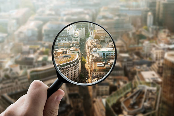 istock Focusing on Urban Street from above 2256447128