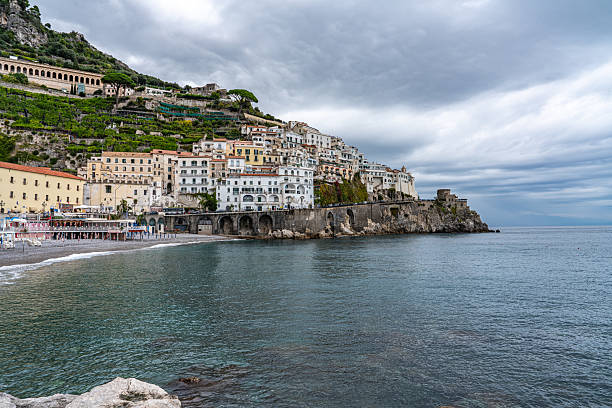 istock Coastline view in Amalfi in Ravello, Italy 2256462379