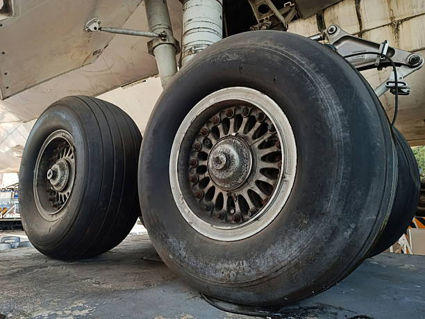 Scrapped Boeing 747 landing gear