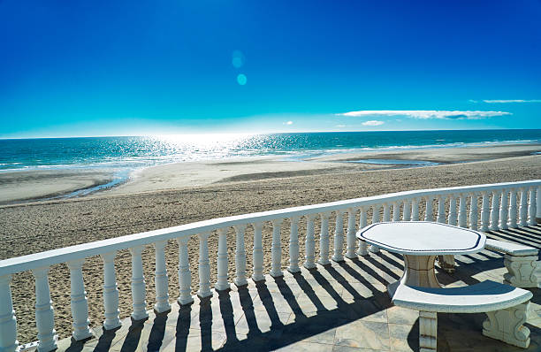 View of the sea from Punta Ballena, Punta del Este, Uruguay.