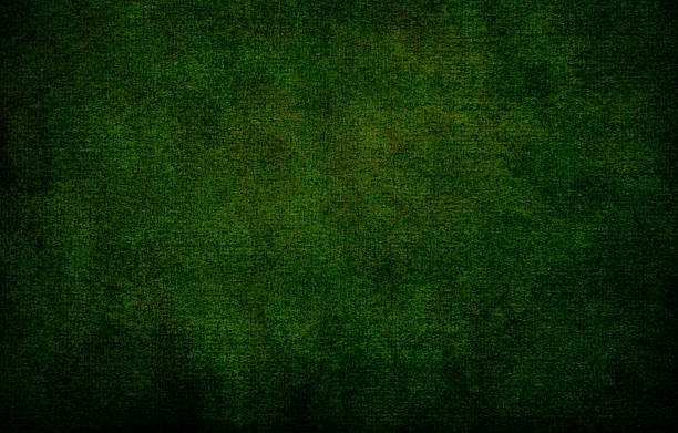 Old Christmas Paper Green Dark Background Grunge Wall Abstract