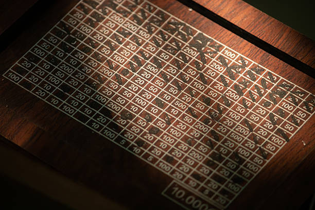 A concept photo of a wooden piggy bank or saving box featuring a goal tracking grid, symbolizing financial discipline and wealth management