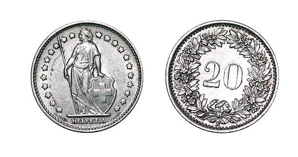 Coin 1 franc. 1968. Switzerland