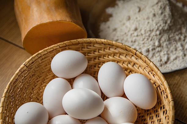 Duck egg in the farm, Agricultural occupation the Duck farm
