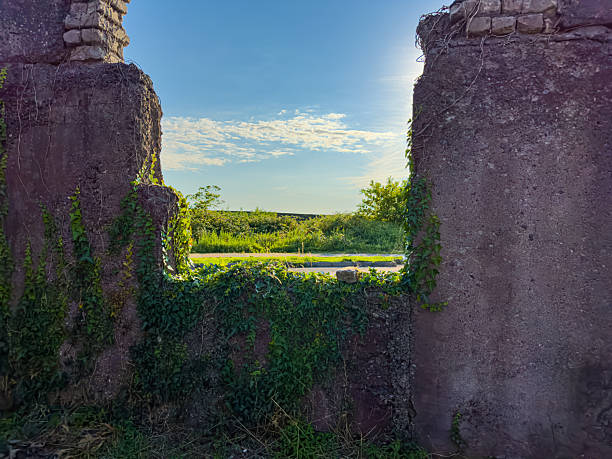 Folly overlooking Slindon, Nore Hill, West Sussex