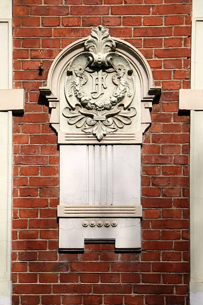 Historicism style architectural facade details