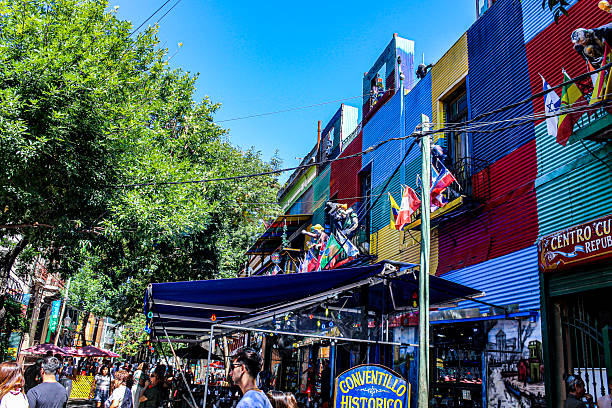 Image of the famous neighbourhood of Buenos Aires. Image taken in February 2025