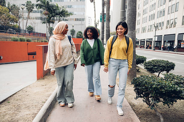 istock Walking side by side in the city 2256594662
