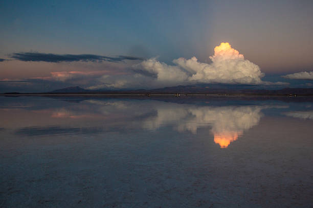 Sunset at the Salar de Uyuni - Potosi, Bolivia