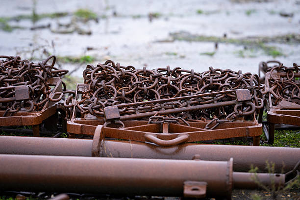 Iron, Connection, Old, Strength, Cast Iron, Heavy, Worn, Rusty, Industry, Texture Effect