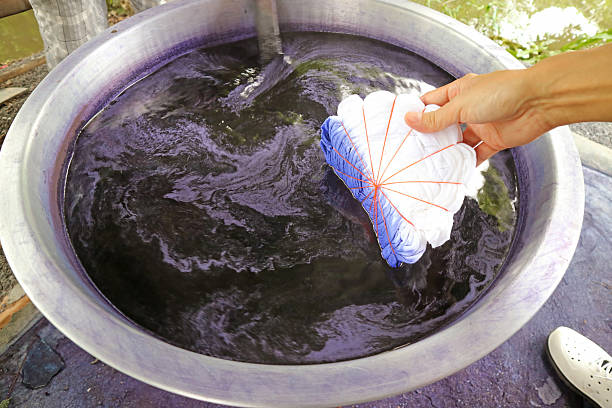 Natural Dyeing with Indigo in Thai Traditional Tie-Dye Cloth