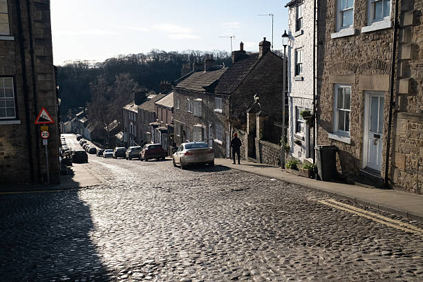 Reeth, in North Yorkshire captures a sense of rural utopian decency, in July, 2024.