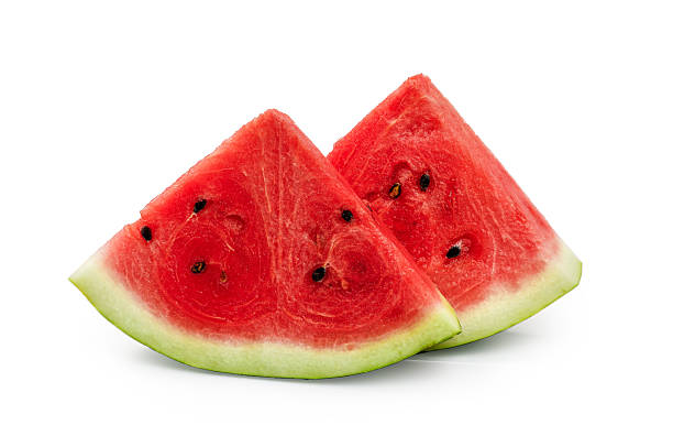 istock Watermelon Slices Isolated on White Background Watermelon slices isolated on white background 2256617532