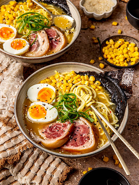 Sapporo miso ramen served in a bowl