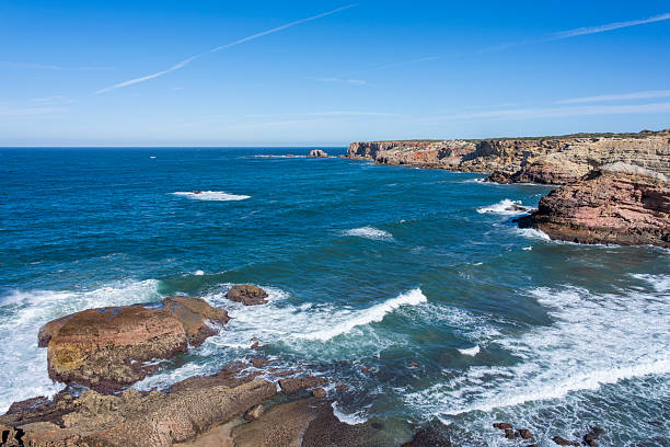 Great ocean view at Pontal da Carrapateira in Portugal.