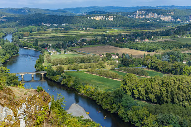 Flooding of a river in Lombardy