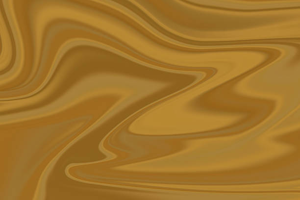 A mesmerizing wave pattern flows elegantly in rich brown and tan hues, creating harmony.