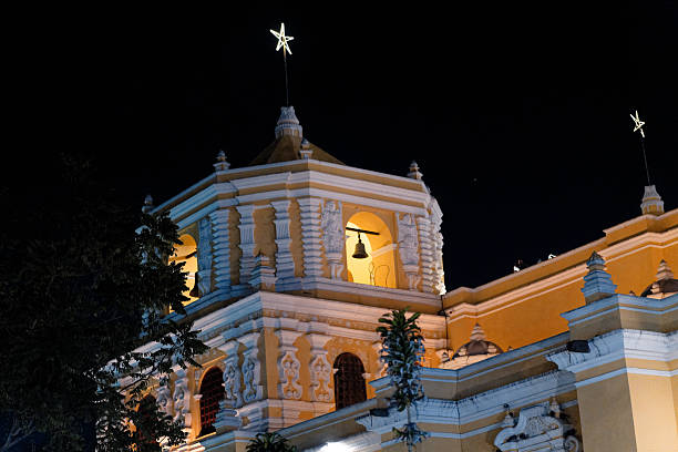 Church of Our Lady of Mercy at night