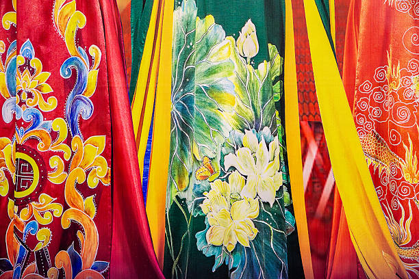 Ao Dai murals in Vietnam