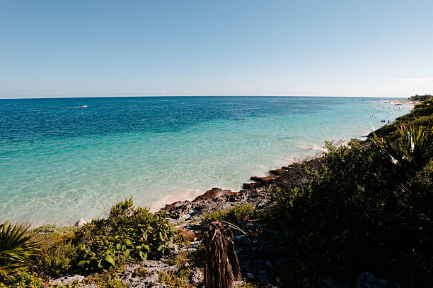 beautiful ocean in Tulum
