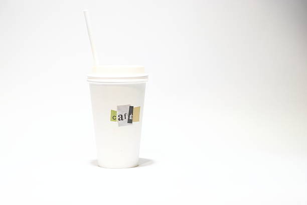 Coffee and drinks to go. Food and drinks. Recycled cardboard cups. Drinks poster. Drinks advertisement. Prices.