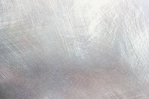 istock Minimalist Grunge Background with Distressed White Acrylic Strokes 2256789681