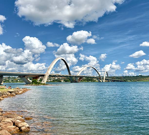 View across the lake in Brasilia