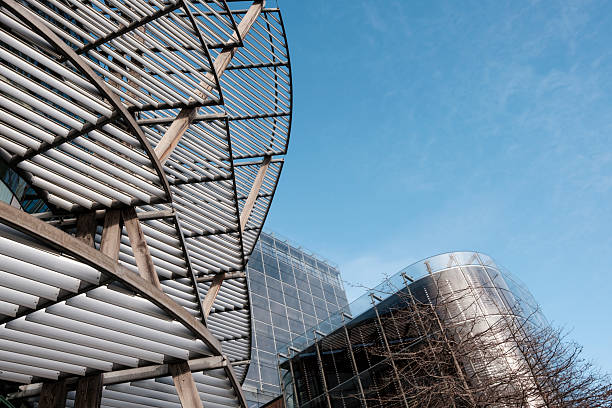 istock Modern architecture establishing a contemporary cityscape under blue sky 2256836856