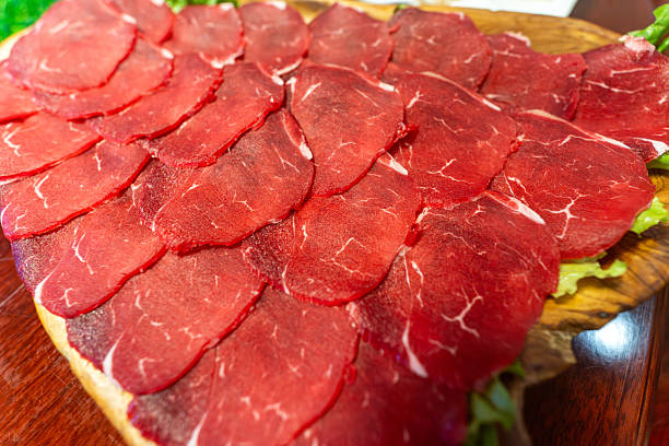 Sliced raw meat for hotpot