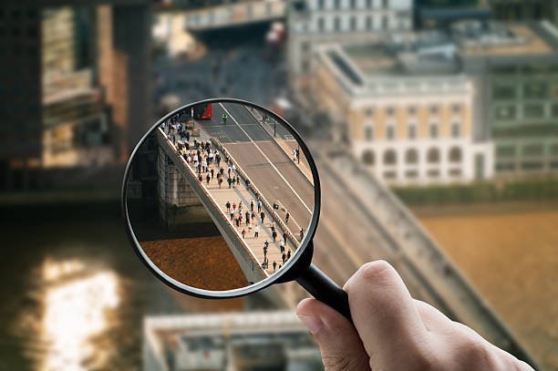 istock Focusing on People crossing London Bridge 2256855051