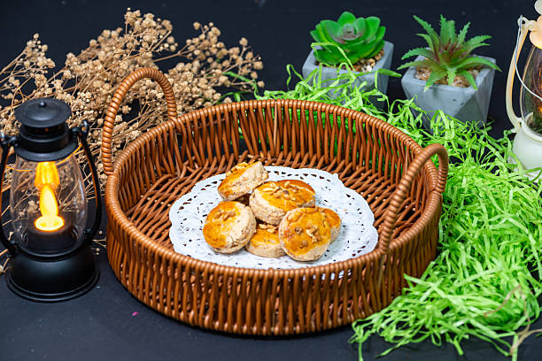 AA traditional/homemade biscuit known as “mazolla”  for Hari Raya, locally called "Kuih Raya" or "Biscuit Raya".