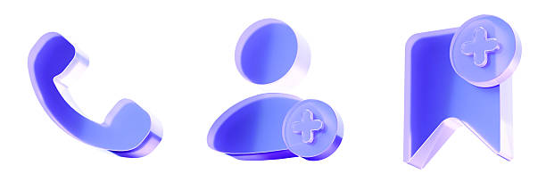 A symbol icon with an avatar and plus sign. See other illustration