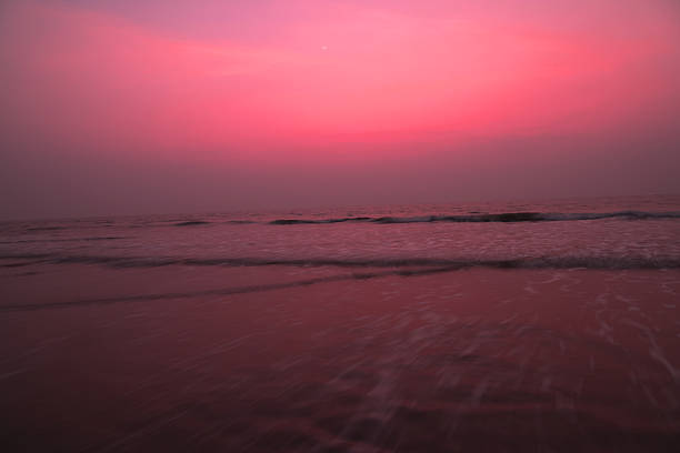 At the beach slow shutter speed picture at the beach