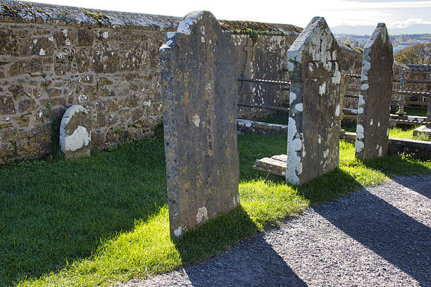 1980s old Positive Film scanned, The High Cross Cross of Muiredach in Monasterboice, County Louth, Ireland.