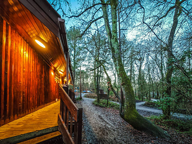 Newton Abbot, UK. 17 Jan 2026. Exterior of the Visitor centre at Stover Country Park in Devon