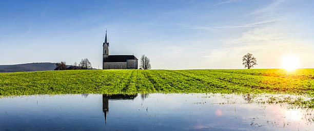 Birschwinder Chapel in the Steigerwald in Germany