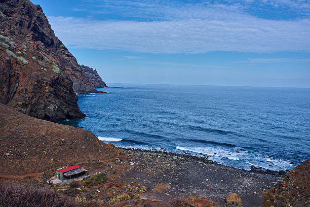 istock Playa Tamadiste cove and shed 2256911329