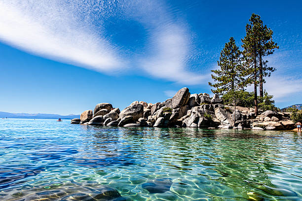 Sand Harbor Lake Tahoe is a popular and spectacular destination on Lake Tahoe's northeast shore, renowned for its crystal-clear water, sandy beaches, and granite boulders.